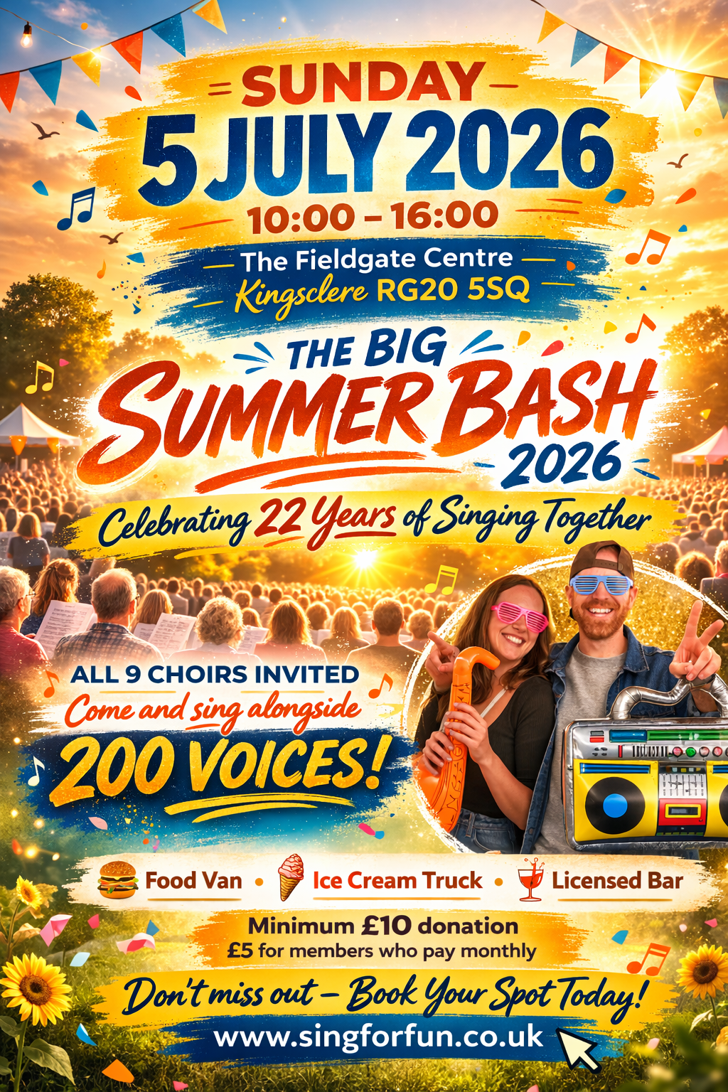 Big Summer Bash Poster